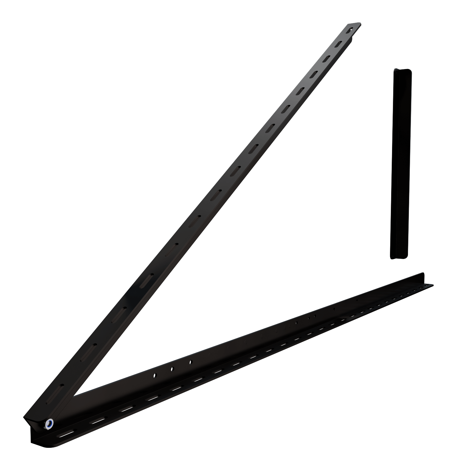 Flachdach/Wand flexibel 10-60° Schienenmontur 158cm + 118cm – Bild 5