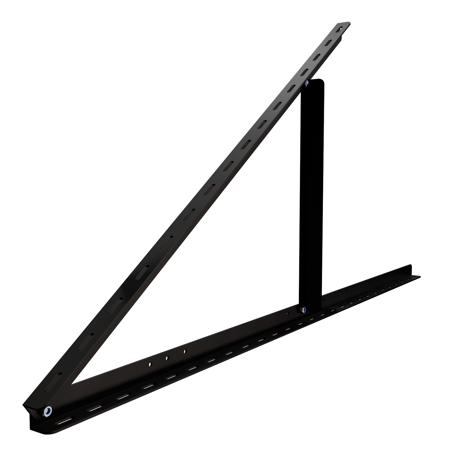 Flachdach/Wand flexibel 10-60° Schienenmontur 158cm + 118cm – Bild 6